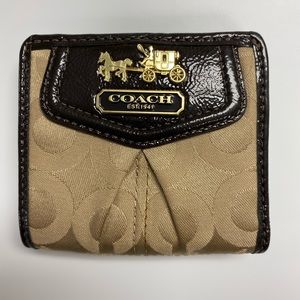 Coach mini wallet/ cardholder (rare)